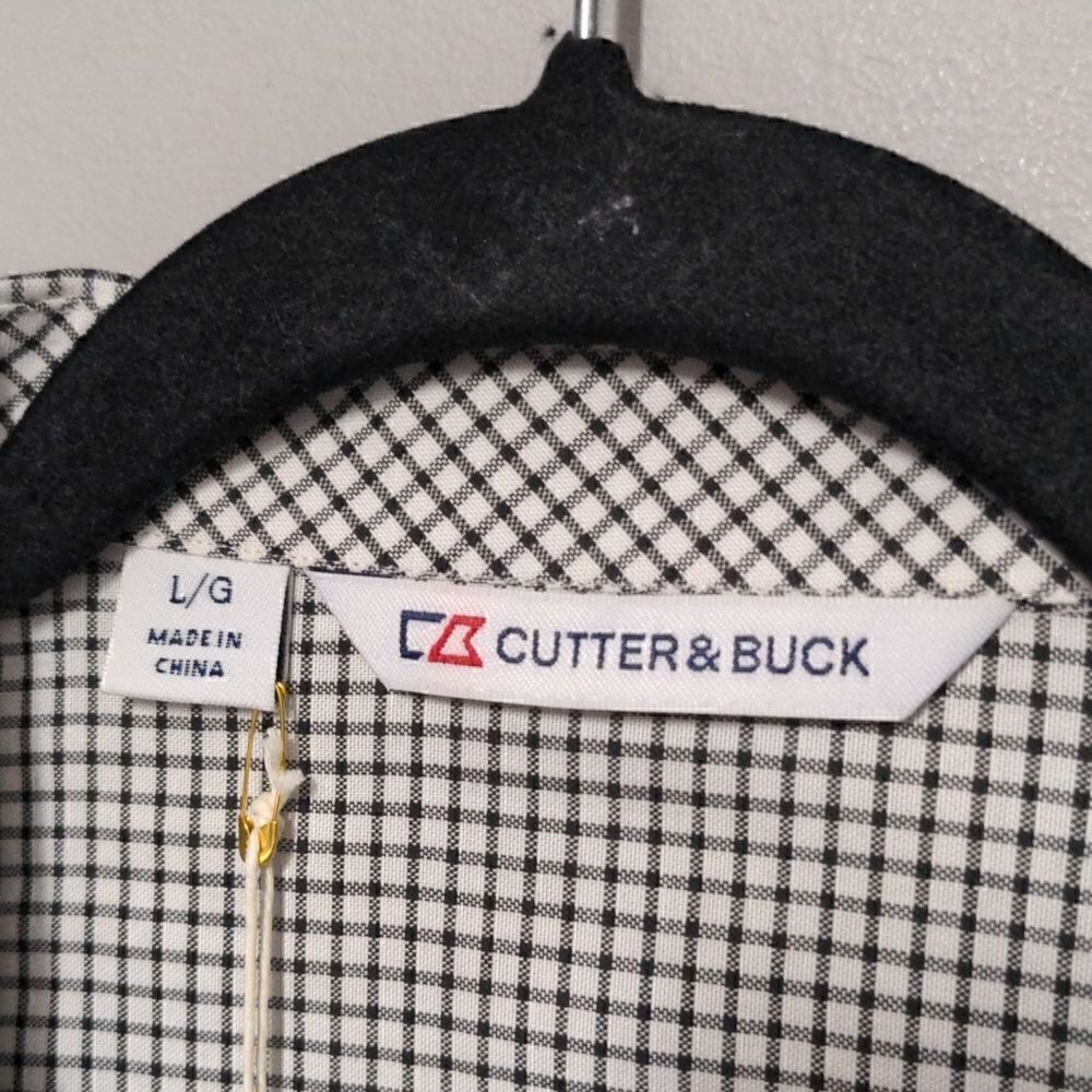NWT Cutter & Buck Long Sleeve Button Down Blouse - Picture 3 of 6